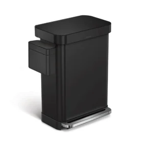 Pedal bin with compost bin 55 l